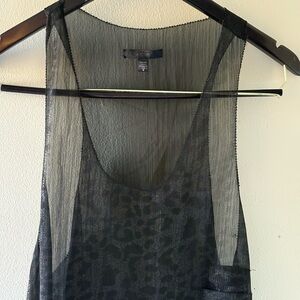 Joe's Jeans Black Textured Top